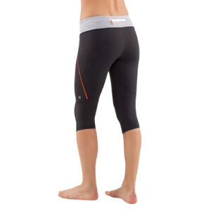 Lululemon Womens 4 Run: Excel Crop Deep Coal